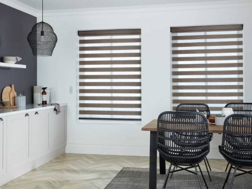 Day and night blinds - kitchen